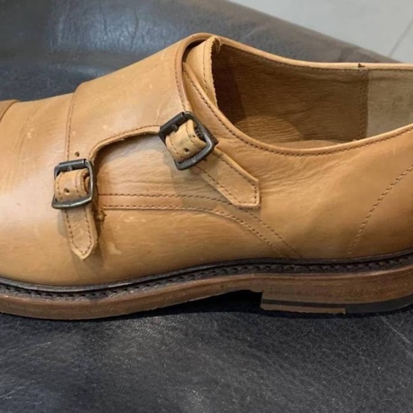 Frye James Double Monk Shoe US Size 10.5 main image 6